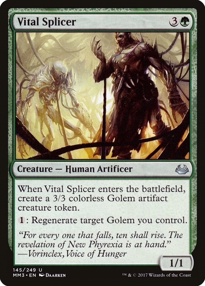 Image for Vital Splicer (145) [Modern Masters 2017] - Magic: The Gathering