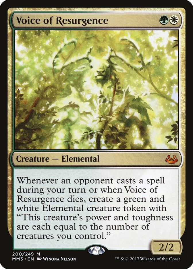 Image for Voice of Resurgence (200) [Modern Masters 2017] - Magic: The Gathering