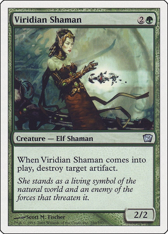 Image for Viridian Shaman (280) [9th Edition] - Magic: The Gathering