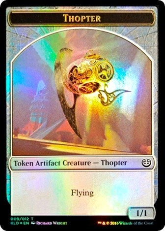 Thopter // Servo Double-sided Token [League Promos Tokens]