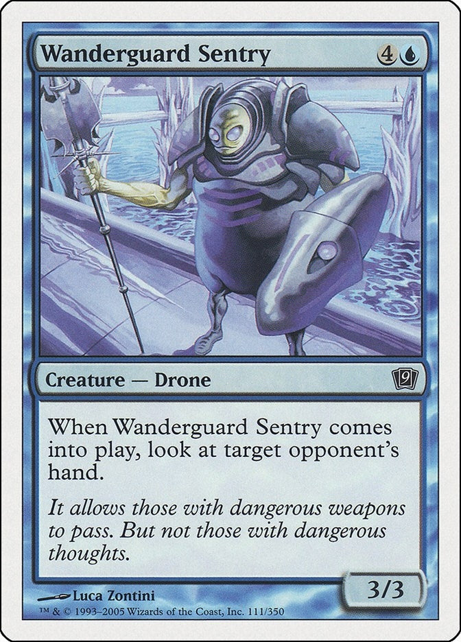 Image for Wanderguard Sentry (111) [9th Edition] - Magic: The Gathering