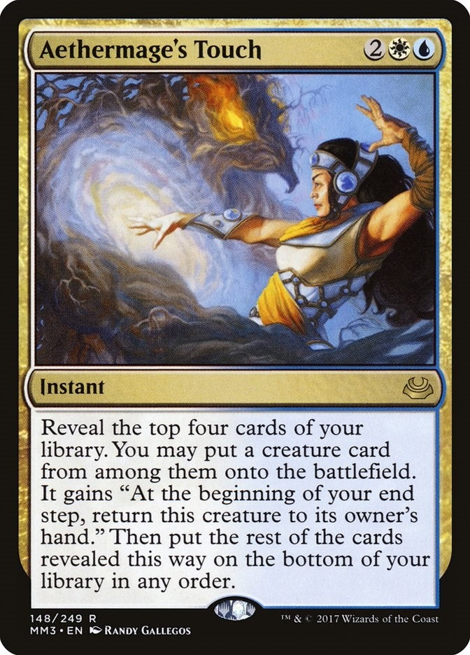 Image for Aethermage's Touch (148) [Modern Masters 2017] - Magic: The Gathering