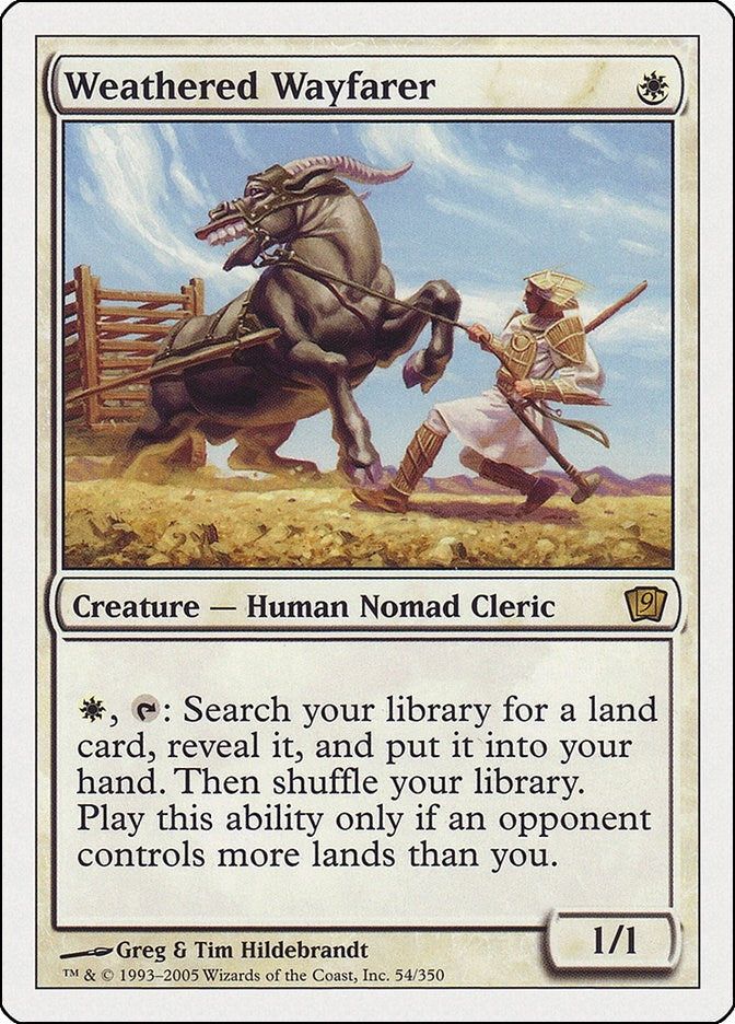 Image for Weathered Wayfarer (54) [9th Edition] - Magic: The Gathering