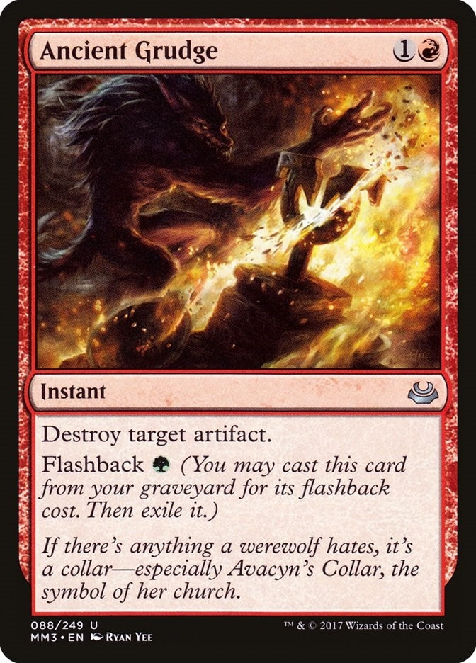 Image for Ancient Grudge (88) [Modern Masters 2017] - Magic: The Gathering