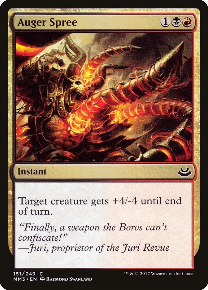 Image for Auger Spree (151) [Modern Masters 2017] - Magic: The Gathering
