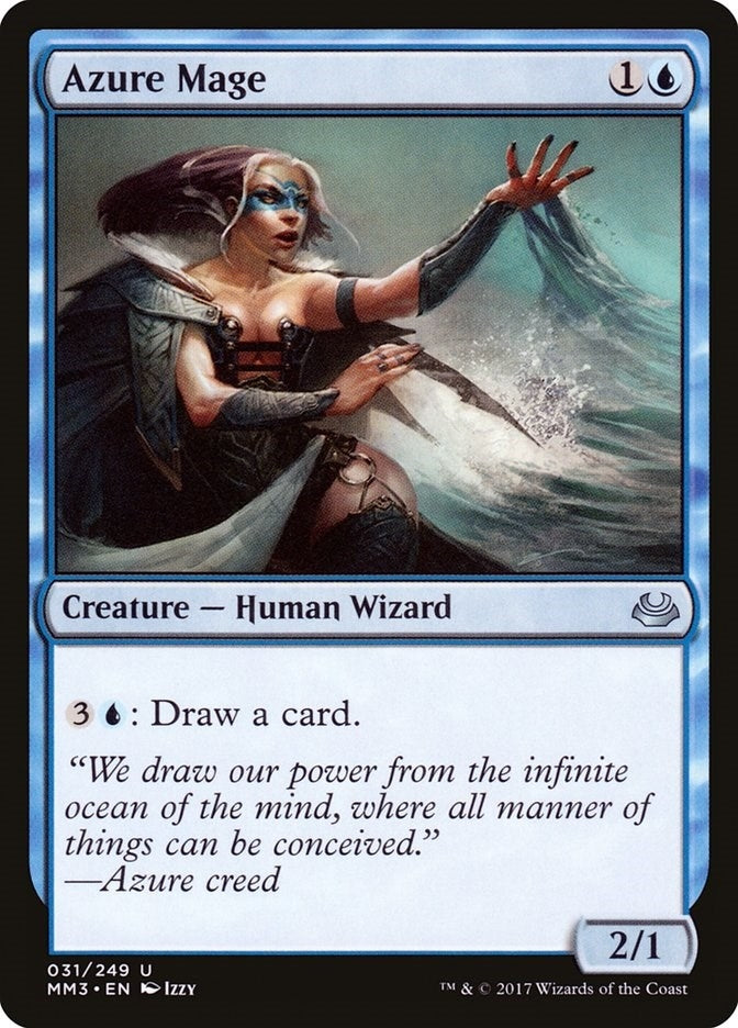 Image for Azure Mage (31) [Modern Masters 2017] - Magic: The Gathering