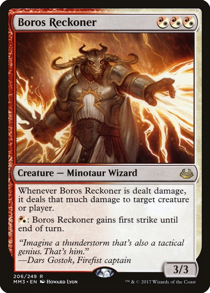 Image for Boros Reckoner (206) [Modern Masters 2017] - Magic: The Gathering