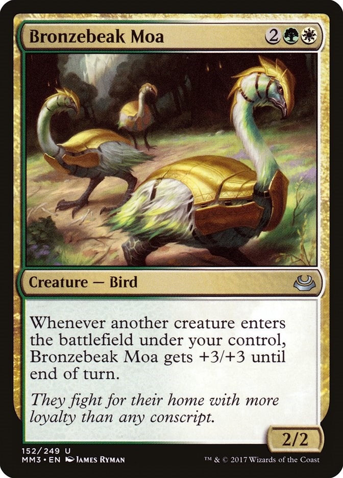 Image for Bronzebeak Moa (152) [Modern Masters 2017] - Magic: The Gathering