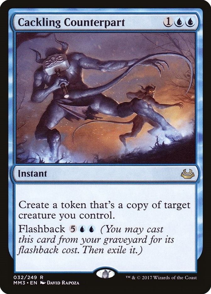 Image for Cackling Counterpart (32) [Modern Masters 2017] - Magic: The Gathering