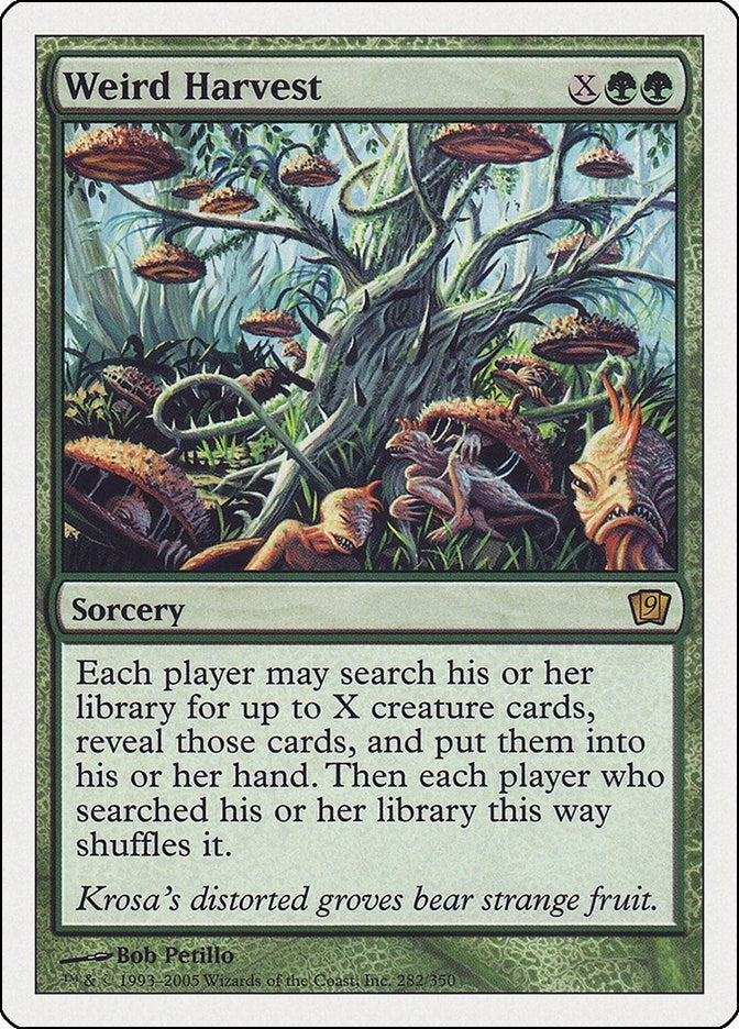 Image for Weird Harvest (282) [9th Edition] - Magic: The Gathering
