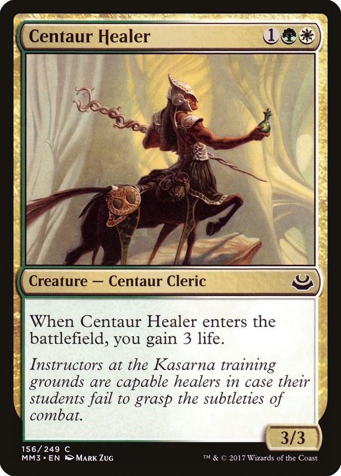 Image for Centaur Healer (156) [Modern Masters 2017] - Magic: The Gathering