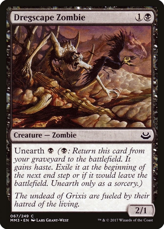 Image for Dregscape Zombie (67) [Modern Masters 2017] - Magic: The Gathering