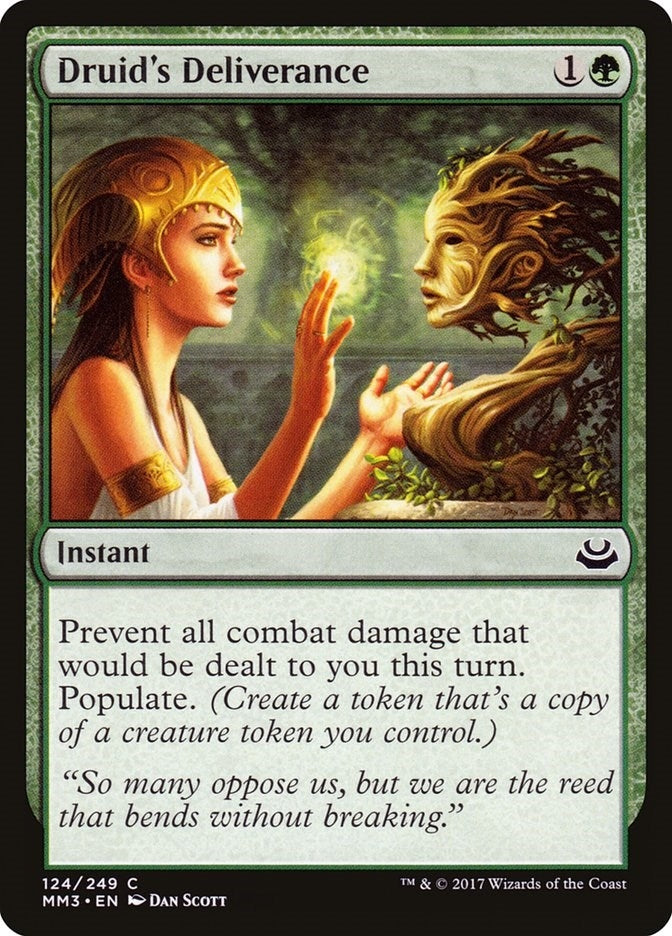 Image for Druid's Deliverance (124) [Modern Masters 2017] - Magic: The Gathering
