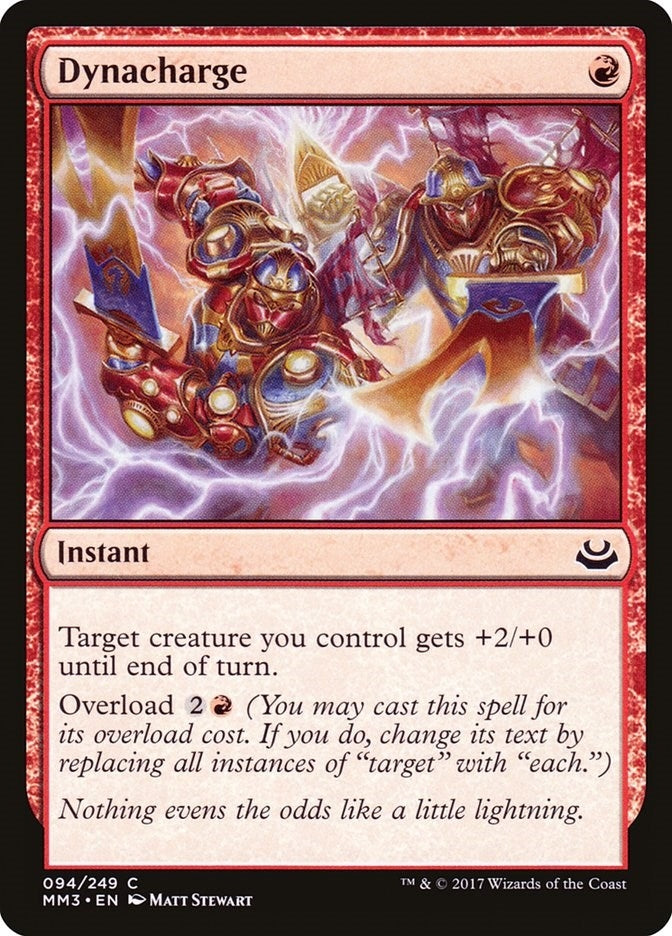 Image for Dynacharge (94) [Modern Masters 2017] - Magic: The Gathering