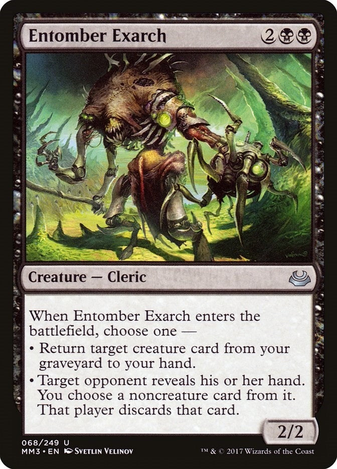 Image for Entomber Exarch (68) [Modern Masters 2017] - Magic: The Gathering