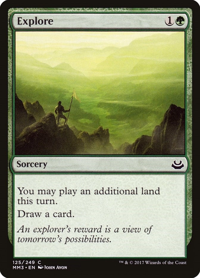 Image for Explore (125) [Modern Masters 2017] - Magic: The Gathering