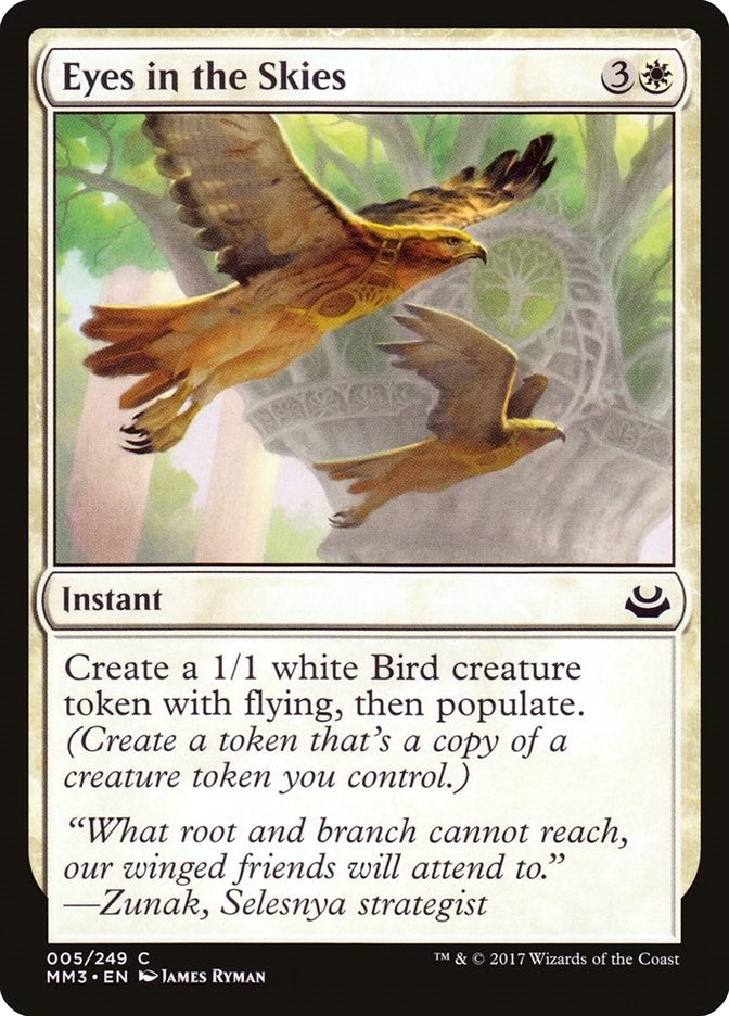 Image for Eyes in the Skies (5) [Modern Masters 2017] - Magic: The Gathering