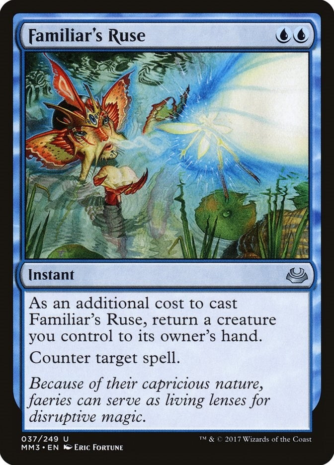 Image for Familiar's Ruse (37) [Modern Masters 2017] - Magic: The Gathering