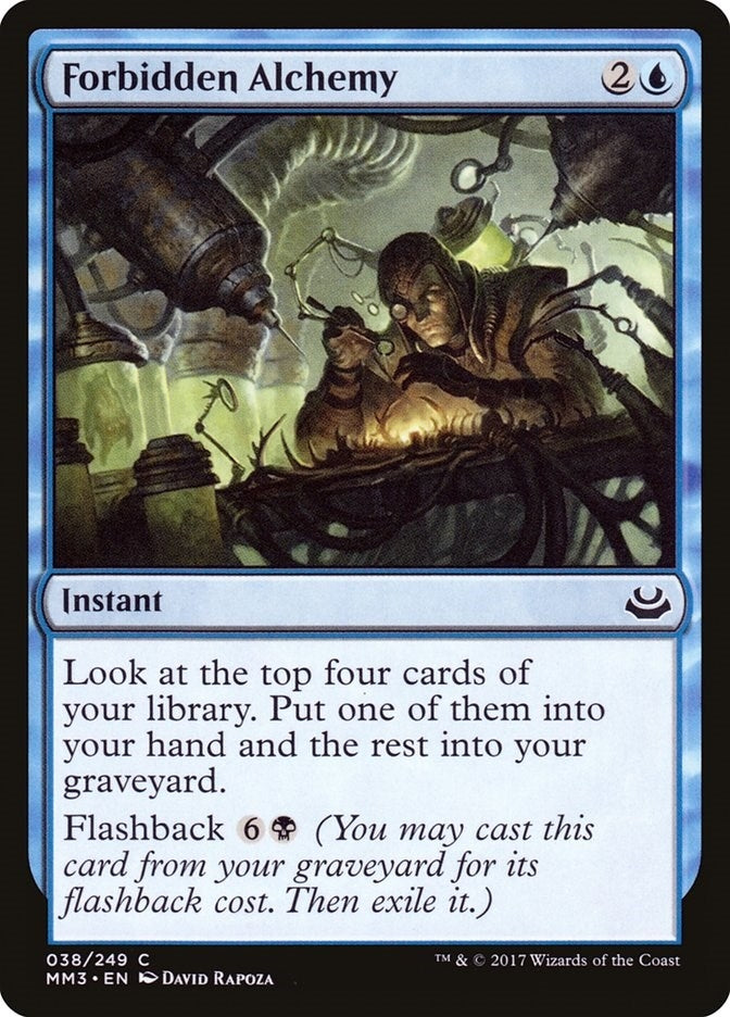Image for Forbidden Alchemy (38) [Modern Masters 2017] - Magic: The Gathering