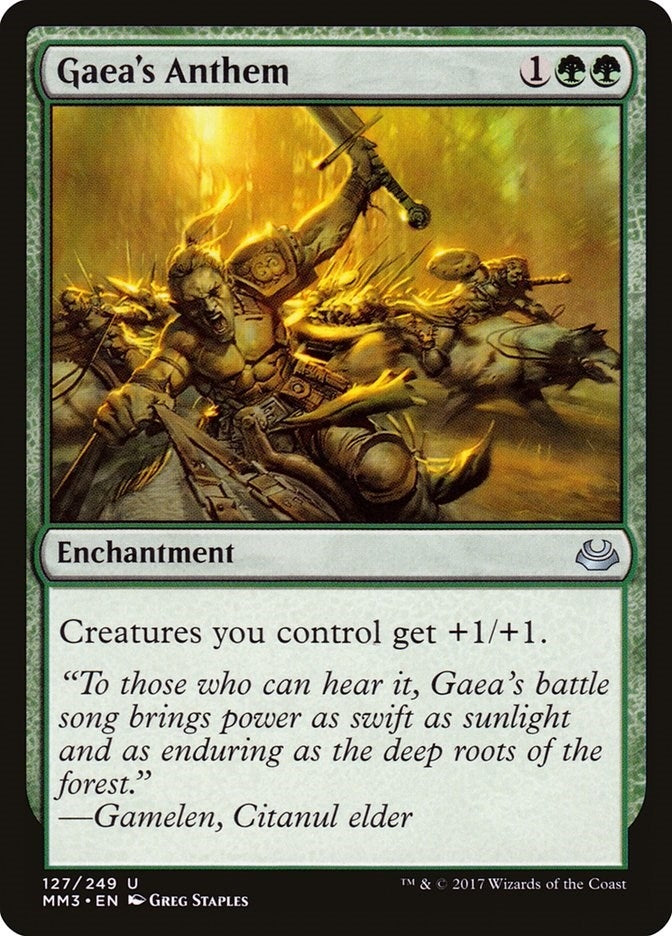 Image for Gaea's Anthem (127) [Modern Masters 2017] - Magic: The Gathering