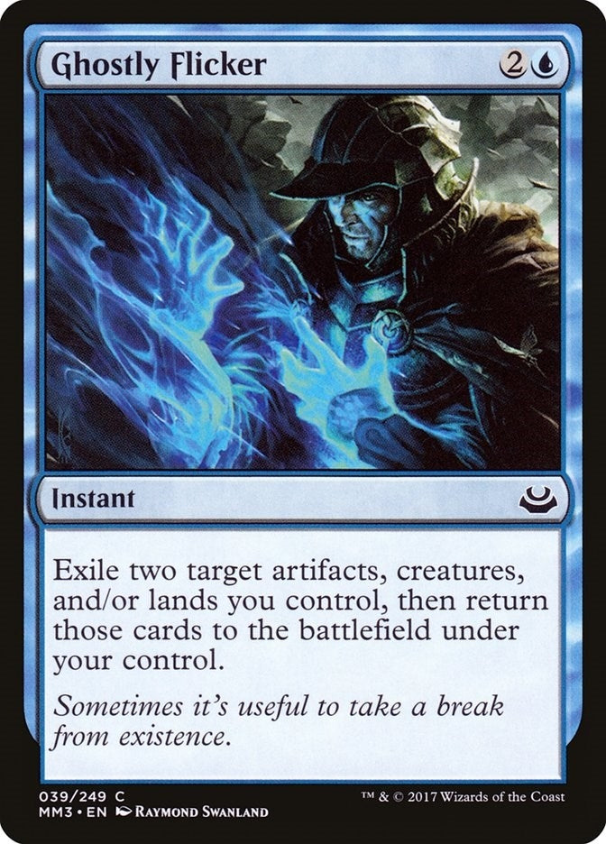 Image for Ghostly Flicker (39) [Modern Masters 2017] - Magic: The Gathering