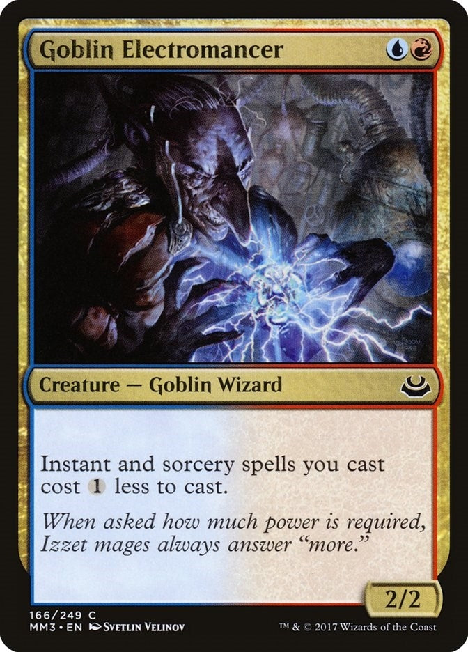 Image for Goblin Electromancer (166) [Modern Masters 2017] - Magic: The Gathering