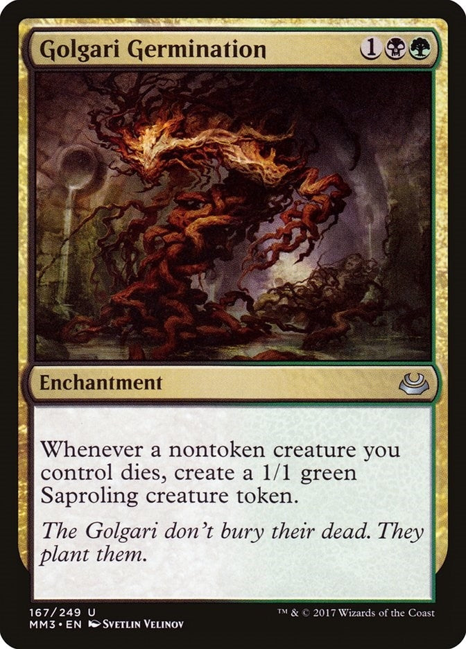 Image for Golgari Germination (167) [Modern Masters 2017] - Magic: The Gathering