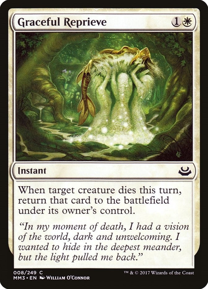 Image for Graceful Reprieve (8) [Modern Masters 2017] - Magic: The Gathering