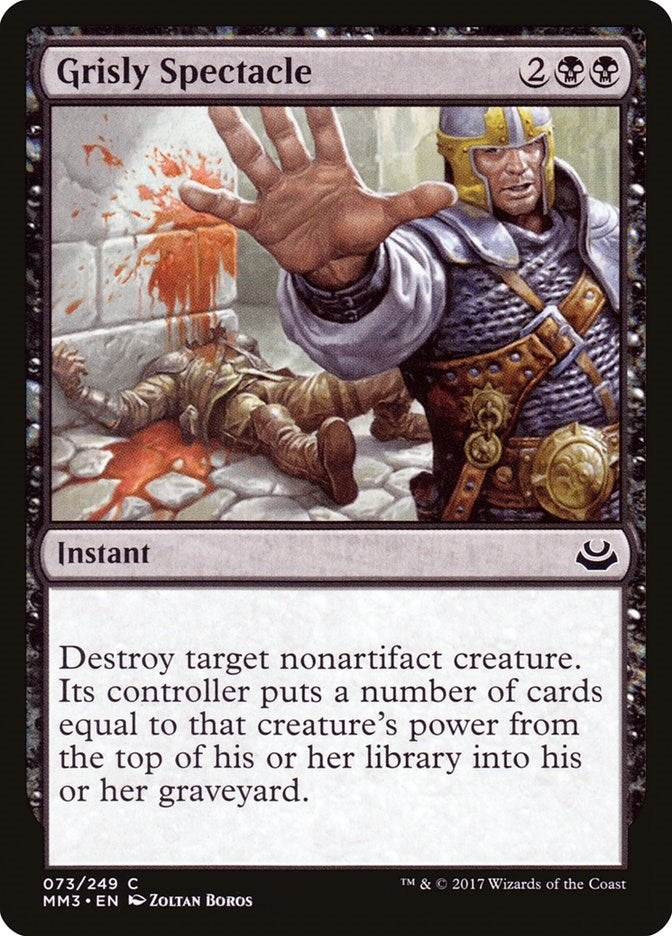 Image for Grisly Spectacle (73) [Modern Masters 2017] - Magic: The Gathering