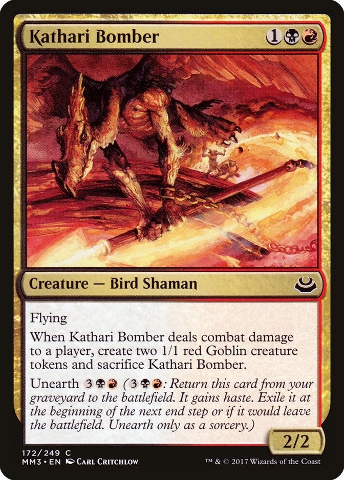 Image for Kathari Bomber (172) [Modern Masters 2017] - Magic: The Gathering