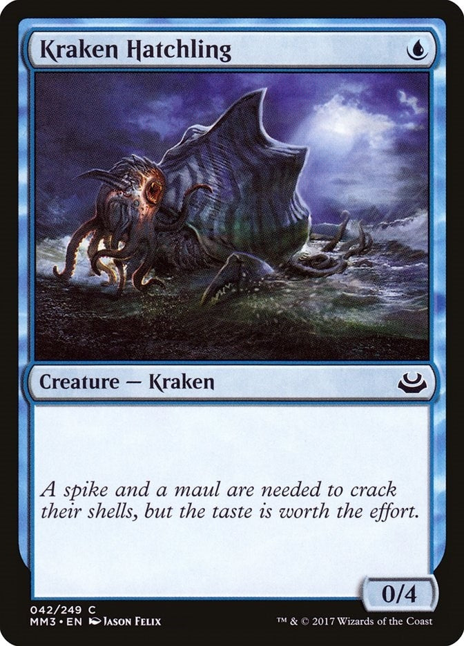 Image for Kraken Hatchling (42) [Modern Masters 2017] - Magic: The Gathering