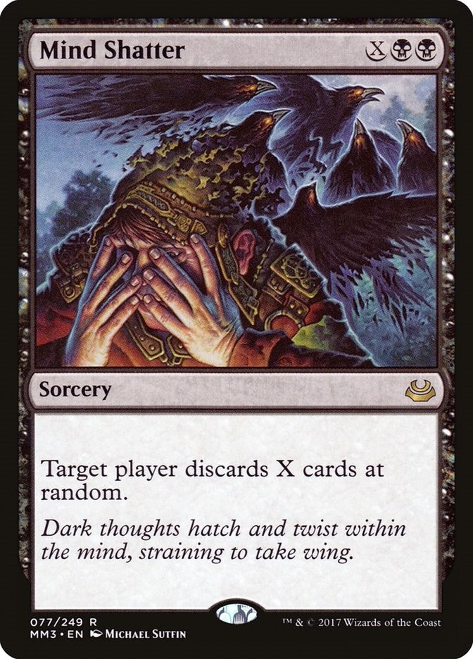 Image for Mind Shatter (77) [Modern Masters 2017] - Magic: The Gathering
