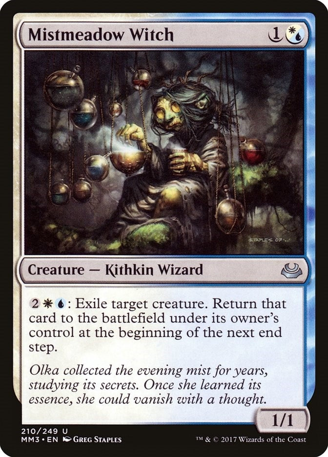 Image for Mistmeadow Witch (210) [Modern Masters 2017] - Magic: The Gathering