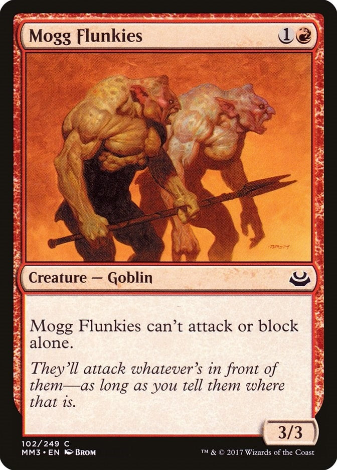 Image for Mogg Flunkies (102) [Modern Masters 2017] - Magic: The Gathering