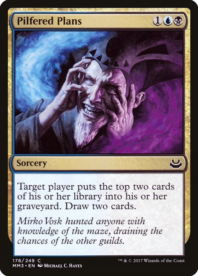 Image for Pilfered Plans (178) [Modern Masters 2017] - Magic: The Gathering