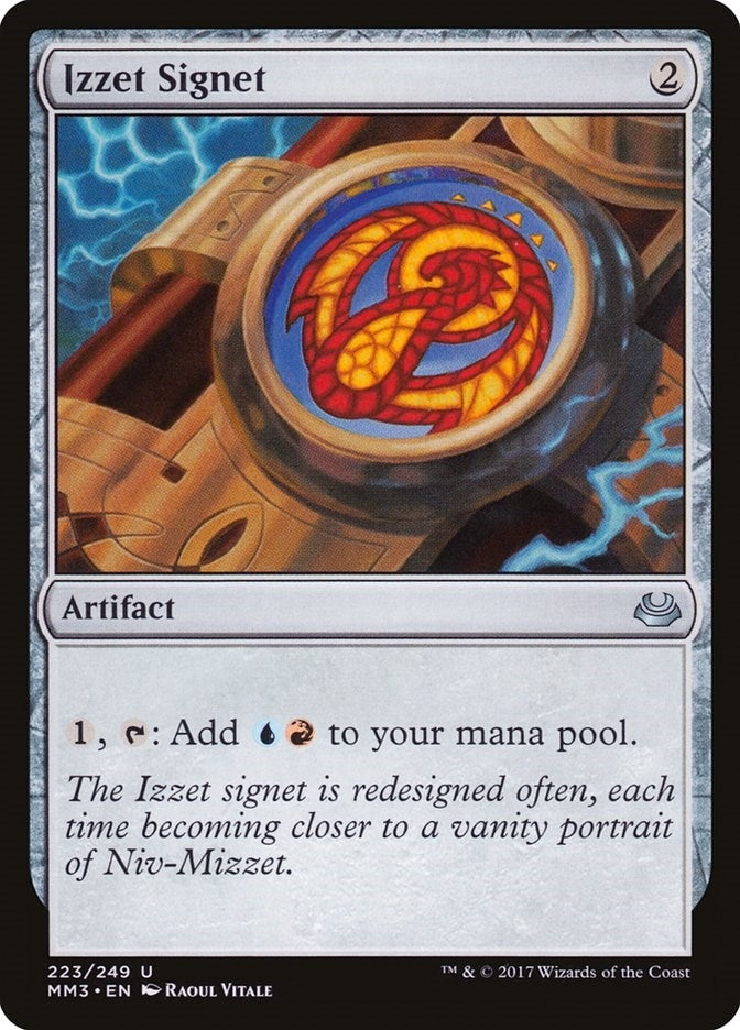 Image for Izzet Signet (223) [Modern Masters 2017] - Magic: The Gathering