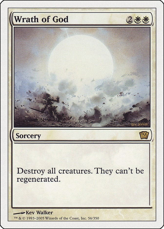 Image for Wrath of God (56) [9th Edition] - Magic: The Gathering