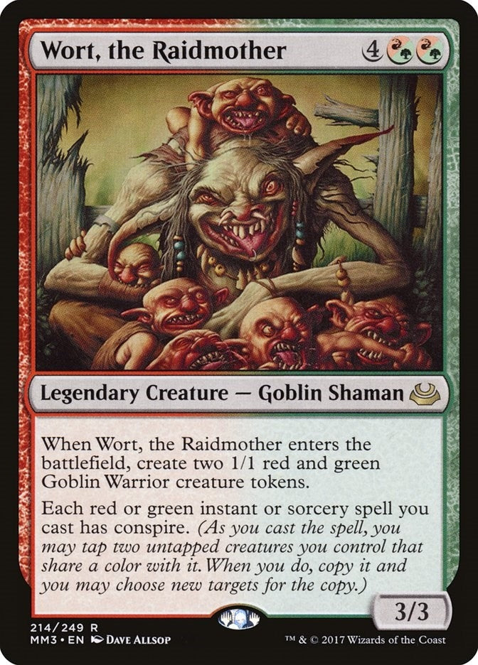 Image for Wort, the Raidmother (214) [Modern Masters 2017] - Magic: The Gathering