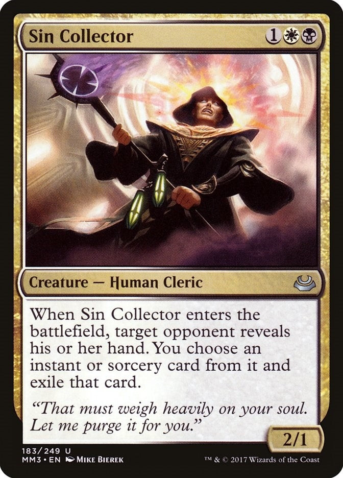 Image for Sin Collector (183) [Modern Masters 2017] - Magic: The Gathering
