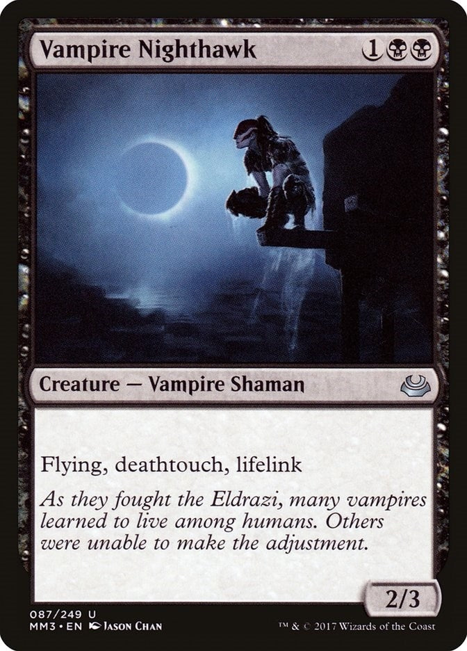 Image for Vampire Nighthawk (87) [Modern Masters 2017] - Magic: The Gathering