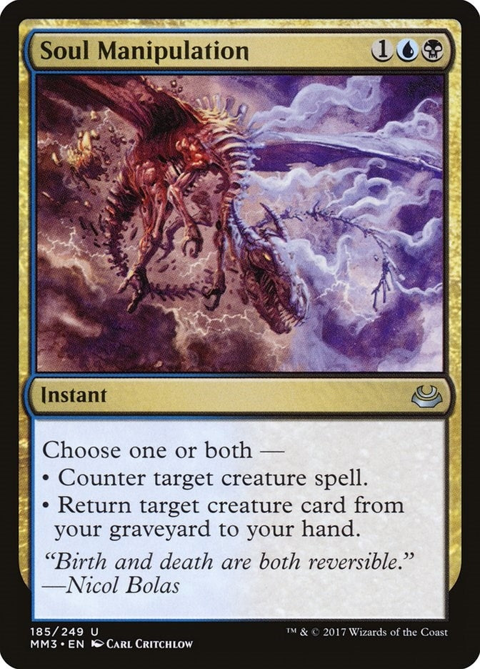 Image for Soul Manipulation (185) [Modern Masters 2017] - Magic: The Gathering