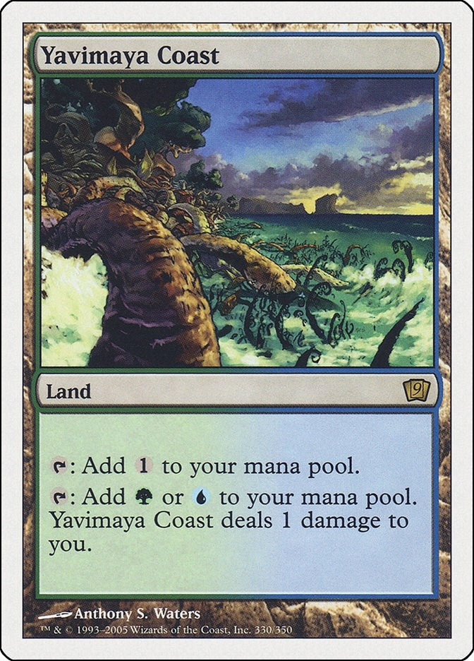 Image for Yavimaya Coast (330) [9th Edition] - Magic: The Gathering