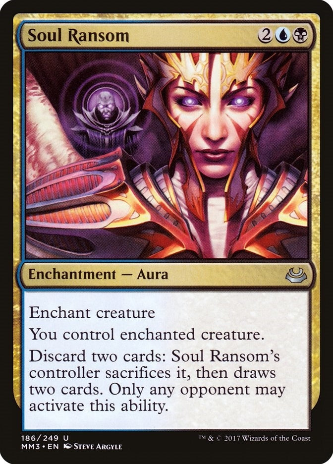 Image for Soul Ransom (186) [Modern Masters 2017] - Magic: The Gathering