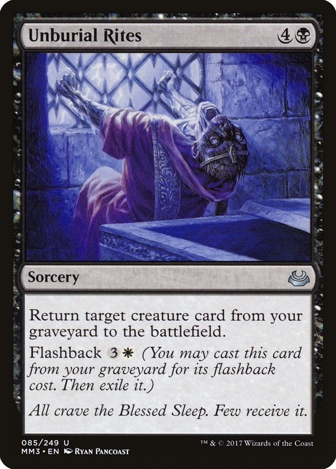 Image for Unburial Rites (85) [Modern Masters 2017] - Magic: The Gathering