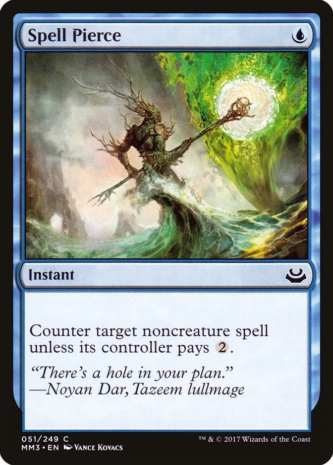 Image for Spell Pierce (51) [Modern Masters 2017] - Magic: The Gathering