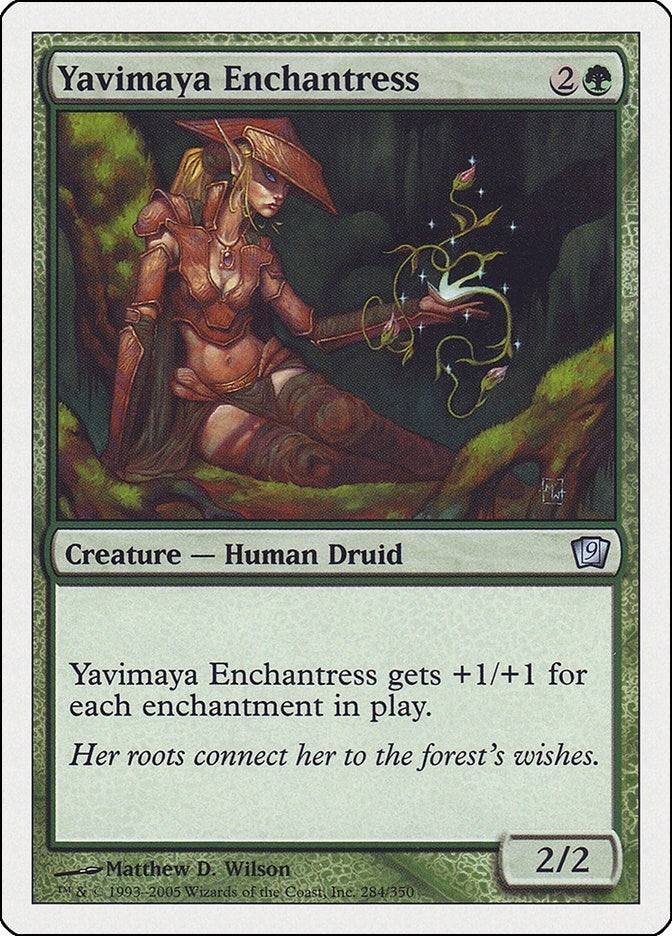 Image for Yavimaya Enchantress (284) [9th Edition] - Magic: The Gathering