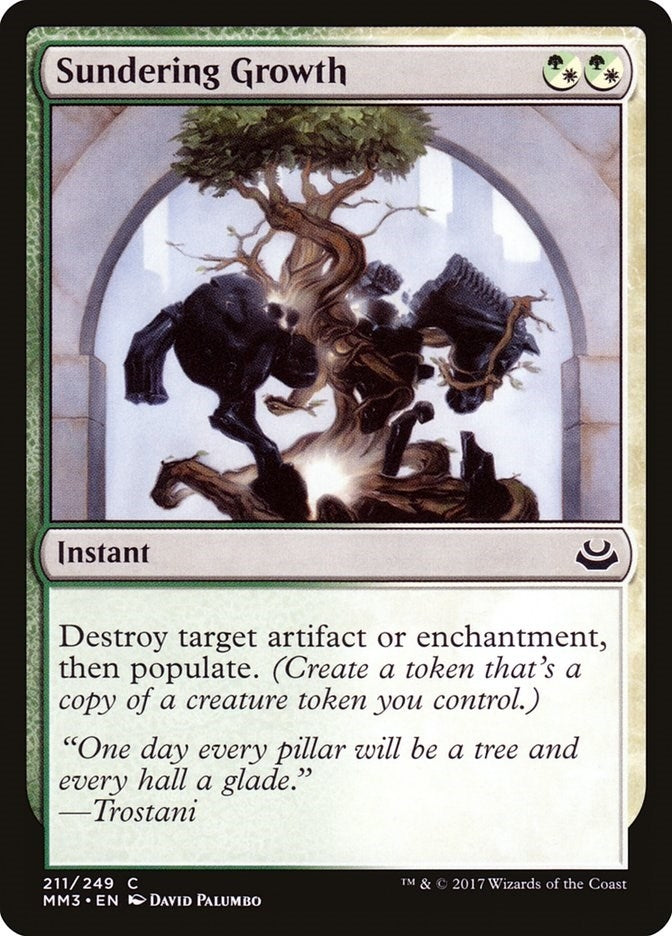 Image for Sundering Growth (211) [Modern Masters 2017] - Magic: The Gathering