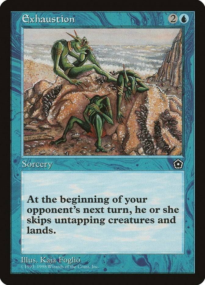 Image for Exhaustion [Portal Second Age] - Magic: The Gathering