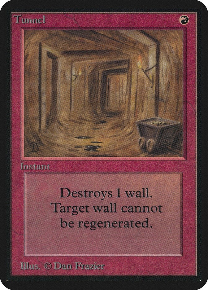 Image for Tunnel [Alpha Edition] - Magic: The Gathering