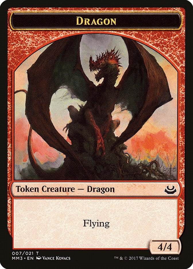 Image for Dragon Token (7) [Modern Masters 2017] - Magic: The Gathering